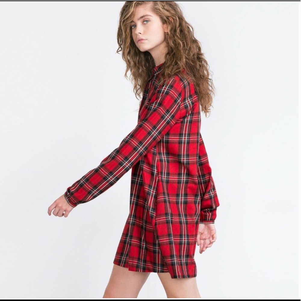 Zara Plaid Dress